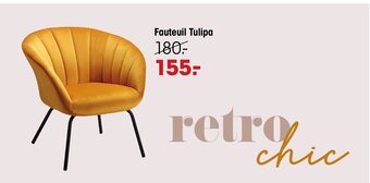 Kwantum Fauteuil Tulipa aanbieding