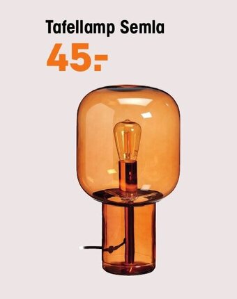 Kwantum Tafellamp Semla aanbieding