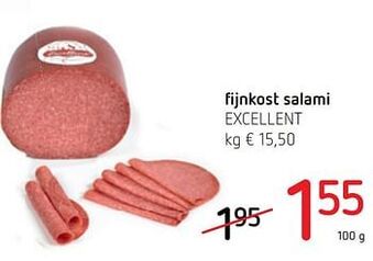 Fijnkost salami excellent 100g