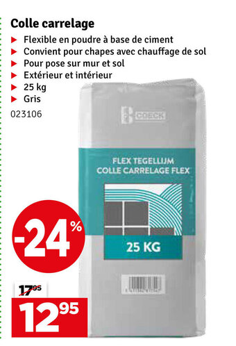 Mr Bricolage Colle Carrelage aanbieding