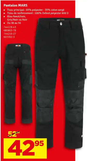 Pantalon Mars