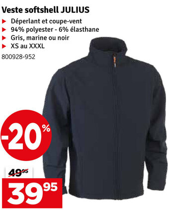 Veste Softshell Julius