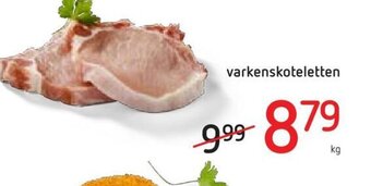 Spar Colruyt Varkenskoteletten aanbieding