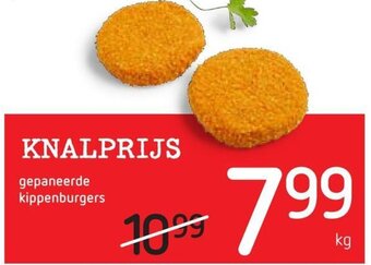 Gepaneerde Kippenburgers