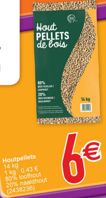 Cora Houtpellets aanbieding