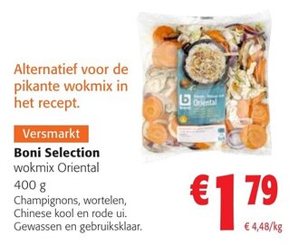 Colruyt Boni Selection Wokmix Oriental 400g aanbieding