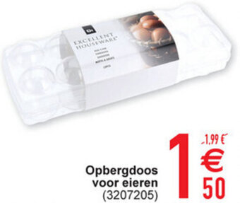 Cora Opbergdoos voor eieren aanbieding