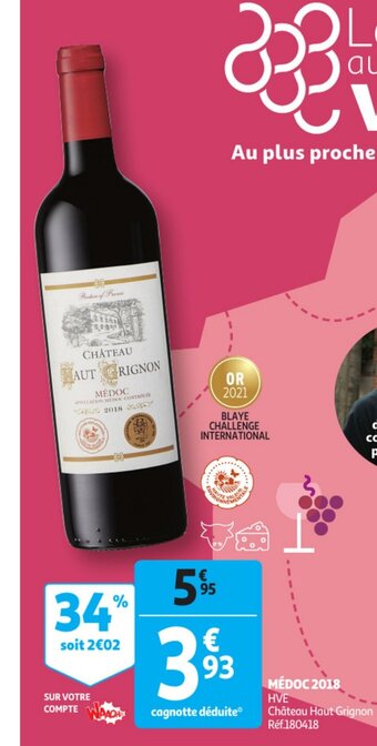 Auchan Medoc 2018 aanbieding