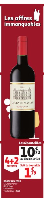 Auchan Bordeaux 2020 aanbieding