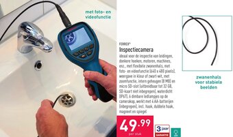 ALDI Inspectiecamera aanbieding