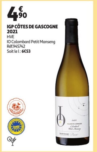 IGP cotes de gascogne 2021