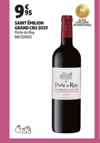 Auchan Saint emilion grand cru 2019 aanbieding