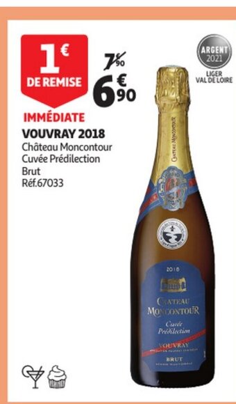Auchan Vouvray 2018 aanbieding