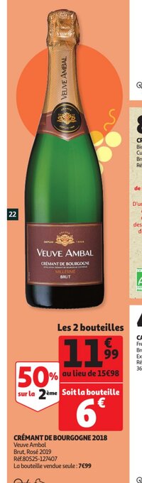 Cremant de bourgogne 2018