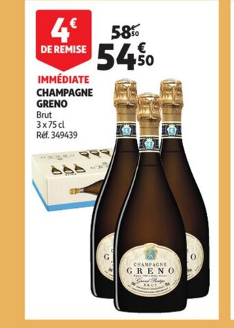 Auchan Champagne greno aanbieding