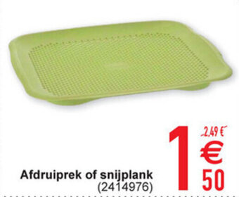 Cora Afdruiprek of snijplank aanbieding