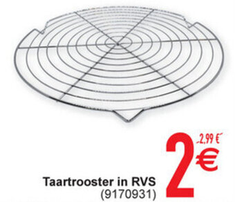 Cora Taartrooster in RVS aanbieding