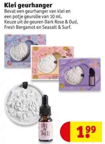Klei geurhanger 10 ml