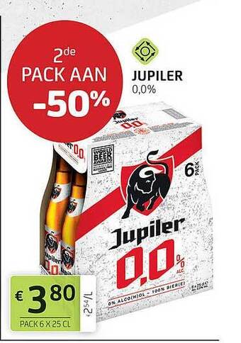 BelBev Jupiler 0,0% aanbieding
