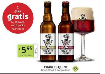 BelBev Charles quint goud blond & robijnrood aanbieding