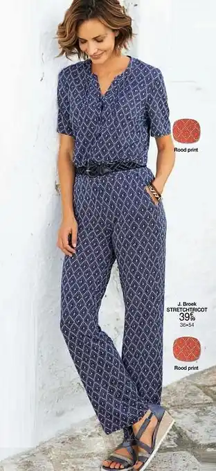 Damart Broek stretchtricot aanbieding