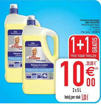 Cora Huishoudreiniger mr propre aanbieding
