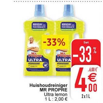 Cora Huishoudreiniger mr propre aanbieding