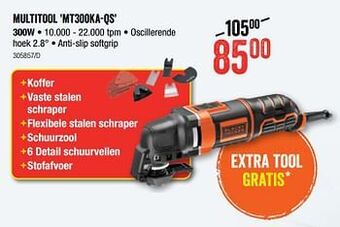 HandyHome Black + decker multitool mt300ka-qs aanbieding