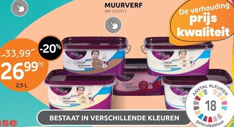 Brico Deco Mode Muurverf 2.5L aanbieding