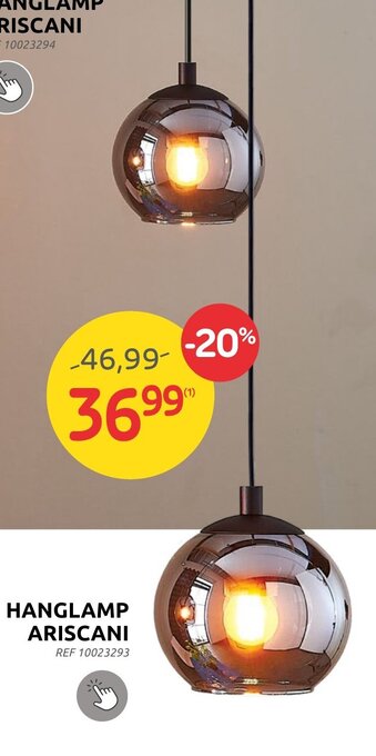 Brico Hanglamp Ariscani aanbieding