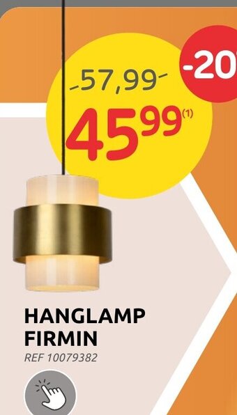 Brico Hanglamp Firmin aanbieding