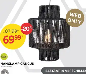 Brico Hanglamp Cancun aanbieding