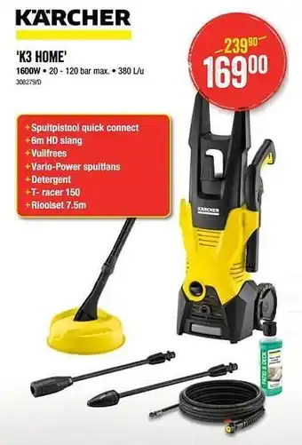 HandyHome Kärcher k3 home aanbieding