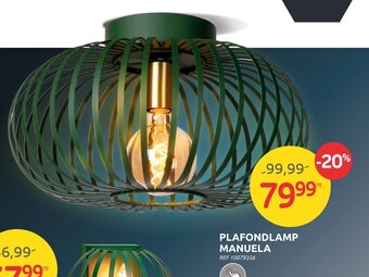 Brico Plafondlamp Manuela aanbieding