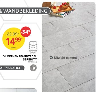 Brico Vloer- en Wandtegel Serenity aanbieding