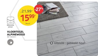 Brico Vloertegel Alpinewood aanbieding