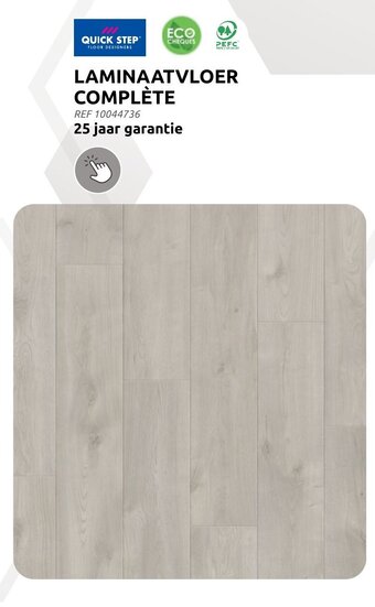 Brico Laminaatvloer Complete aanbieding