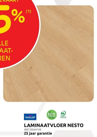 Brico Laminaatvloer Nesto aanbieding