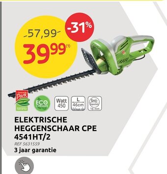 Brico Elektrische Heggenschaar CPE 4541HT/2 aanbieding
