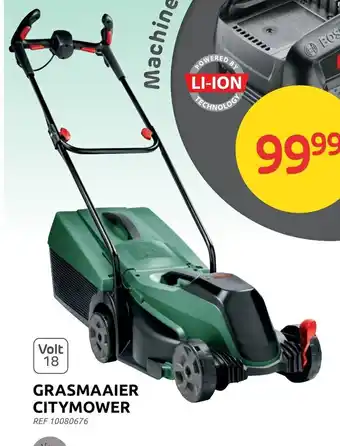 Brico Bosch Grasmaaier Citymower aanbieding