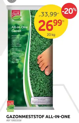 Gazonmeststof All-in-One 20kg