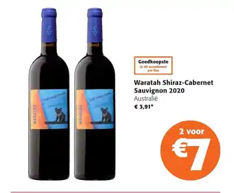 Colruyt Waratah Shiraz-Cabernet Sauvignon 2020 Australie aanbieding
