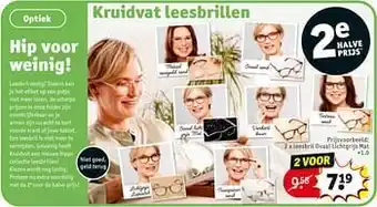 Kruidvat leesbrillen ovaal lichtgrijs mat