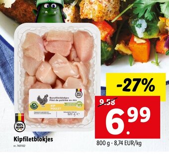 Lidl Kipfiletblokjes aanbieding