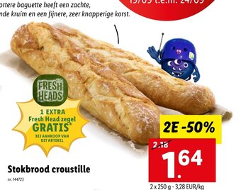 Lidl Stokbrood croustille aanbieding
