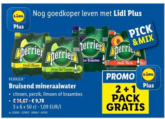 Lidl Bruisend mineraalwater aanbieding