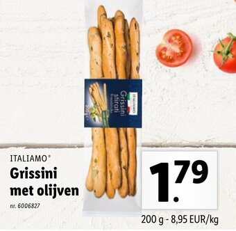 Grissini met olijven