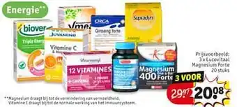 Kruidvat Lucovitaal magnesium forte 20 stuks aanbieding