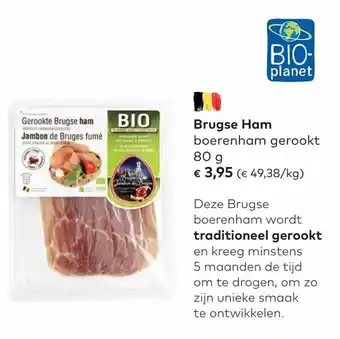 Bio Planet Brugse Ham 80g aanbieding