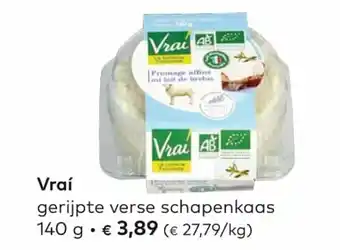 Bio Planet Vrai 140g aanbieding